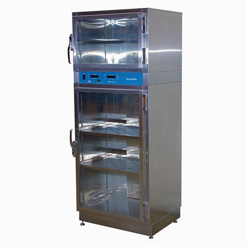 Armario calefactado - SWC series - Spire Integrated Solutions - para mantas / de hospital / con estante