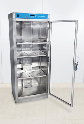 Armario calefactado - CWC Series - Spire Integrated Solutions - de hospital / con estante / con puerta