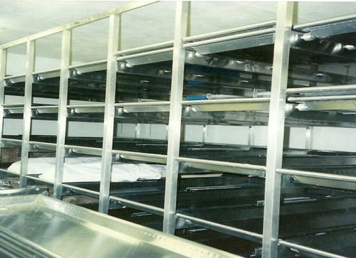 Estantería modular - SR1211-3 - Spire Integrated Solutions - mortuoria / estructura abierta / de acero inoxidable