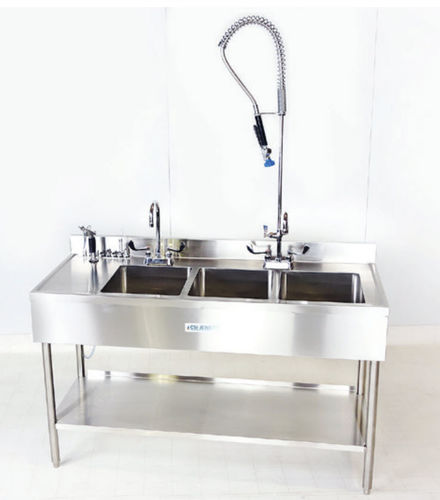Fregadero de descontaminación - SPS1 - Spire Integrated Solutions - de esterilización / para cuidados / 1 estación