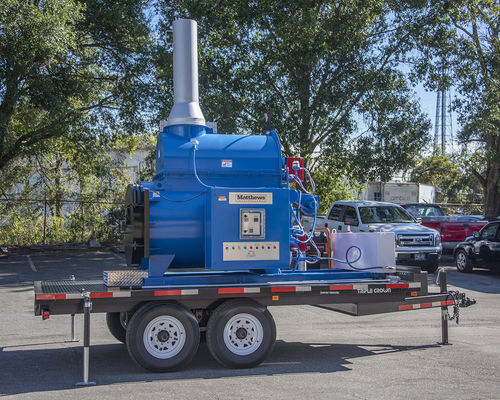 Incinerador para residuos médicos - Matthews Environmental Solutions - de desechos
