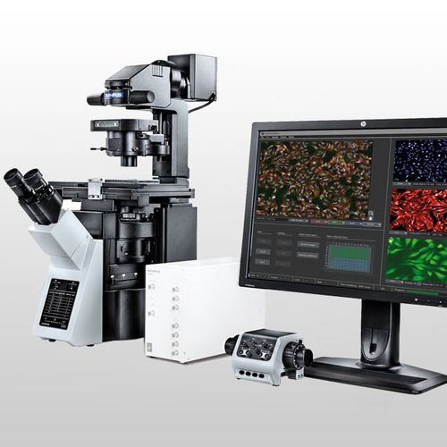 Sistema de imagen celular automatizado - ScanR - Evident - Olympus Scientific Solutions - de laboratorio / de alto contenido