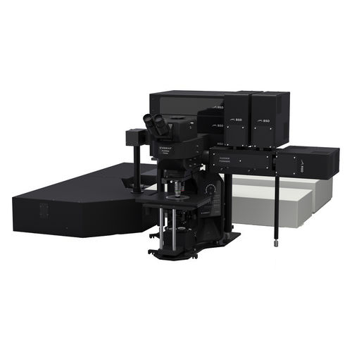 Microscopio óptico - FV5000MPE - Evident - Olympus Scientific Solutions - para las ciencias de la vida / para la investigación / biológico
