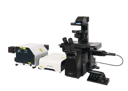 Sistema de imagen celular de laboratorio - IXplore IX85 SpinSR - Evident - Olympus Scientific Solutions - para células vivas / de superresolución / alta resolución
