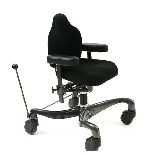 Silla de oficina pediátrica - Euroflex Junior SitRite - Eurovema Mobility - con reposabrazos / con ruedas / de altura variable