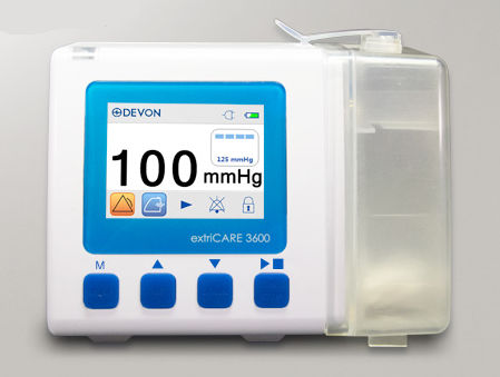 Sistema de terapia de presión negativa para heridas con batería - extriCARE® 3600  - Devon Medical Products