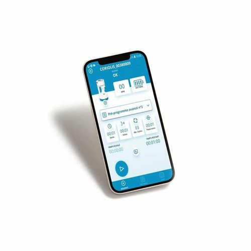 Aplicación para móviles para muestreador de aire - Coriolis Connect - Bertin Technologies - médica / de control / Androïd