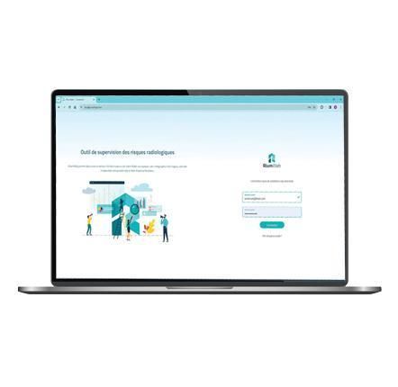 Sistema de monitorización de fuentes radiactivas - RiumWeb - Bertin Technologies - en tiempo real / en línea