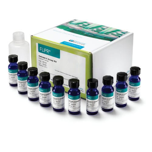 Kit de prueba para la investigación - FLIPR® - Molecular Devices - para la detección de medicamentos / calcio / por fluorescencia
