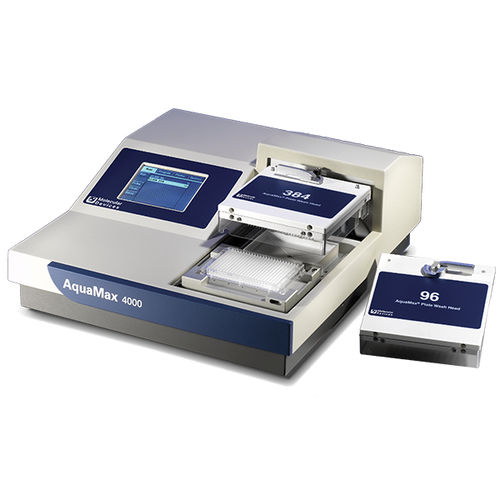 Lavadora de microplacas automática - AquaMax® - Molecular Devices - para ELISA / para biología molecular / de 384 orificios