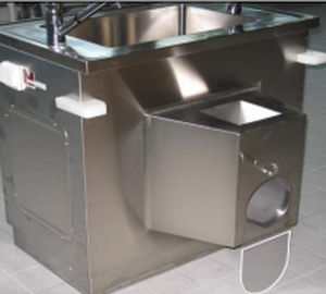 Mesa de autopsia - MA-0970 - MEDIS Medical Technology - de disección / de acero inoxidable / de anclaje