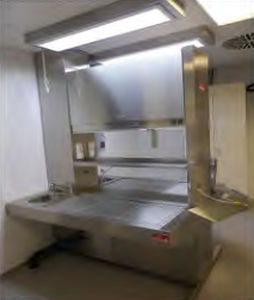 Mesa de trabajo - MA-2070-Vet - MEDIS Medical Technology - de necropsia / para animales / giratoria