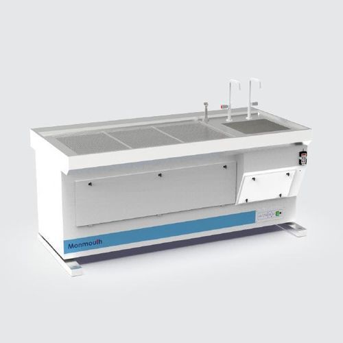 Mesa de laboratorio para histopatología - Circulaire® DFB - Monmouth Scientific - de medicina legal / con ventilación descendente / con fregadero