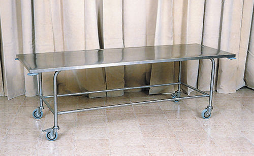 Carro para traslado de cadáveres de transferencia - F034001F - Olivetti - de acero inoxidable