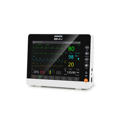 Monitor de paciente portátil - BMO100 6 Parameter - BMV - ECG / RESP / SpO2