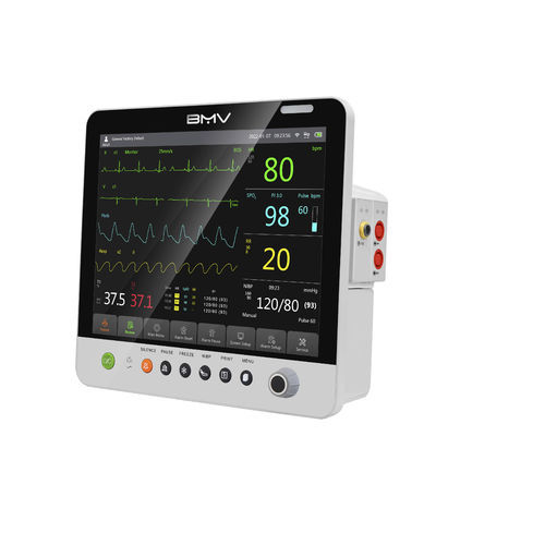 Monitor multiparamétrico portátil - BMO320 Vet  - BMV - de mesa / ECG / RESP