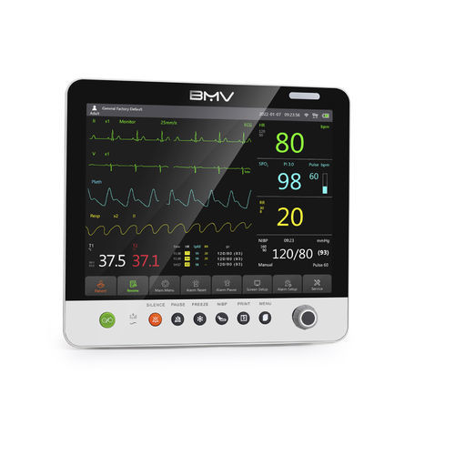 Monitor multiparamétrico en carro - BMO310 Vet - BMV - portátil / de mesa / ECG