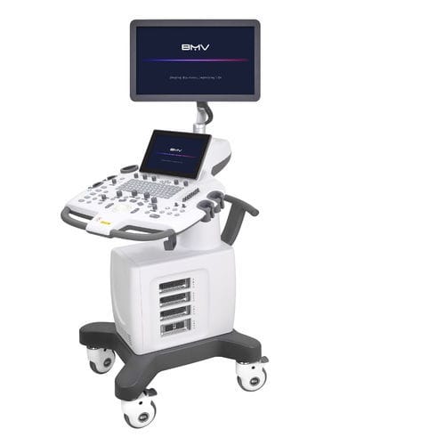 Ecógrafo veterinario con soporte - BPU100 Vet - BMV - multifuncional / para porcinos / para équidos