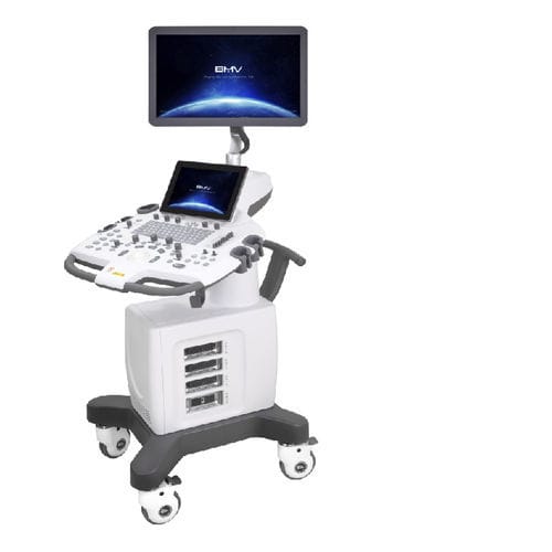 Ecógrafo con soporte - BPU100 - BMV - para ecografía ginecológica y obstétrica / para ecografía cardiovascular / para ecografía urológica
