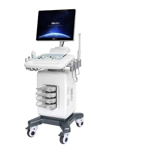 Ecógrafo con soporte - BPU90C - BMV - para ecografía en urgencias médicas / blanco y negro / doppler-color
