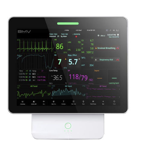 Monitor de paciente portátil - VueSign™ iN12 Exp - BMV - ECG / TEMP / de CO2