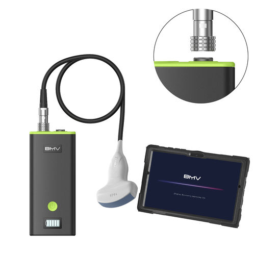 Ecógrafo veterinario de mano - BestScan® S7 Plus Convex-Array Vet - BMV - multifuncional / para animales pequeños / para animales grandes