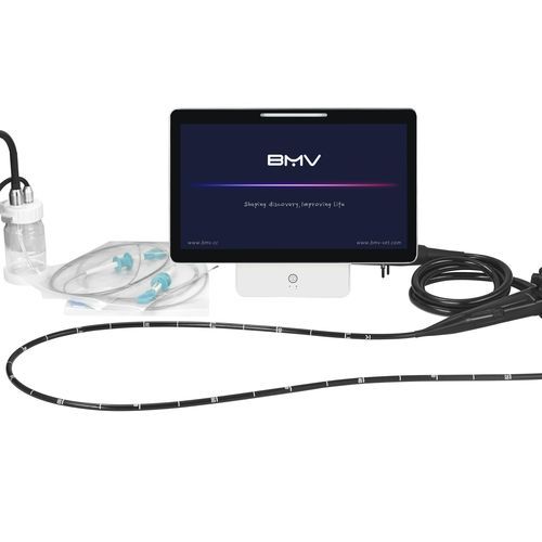Gastroscopio veterinario vídeo - BVI-36 Vet - BMV - para animales grandes / con monitor de vídeo integrado