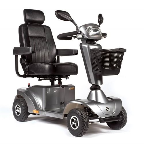 Scooter para movilidad reducida eléctrico - S400 - Sunrise Medical - con 4 ruedas / con cesto