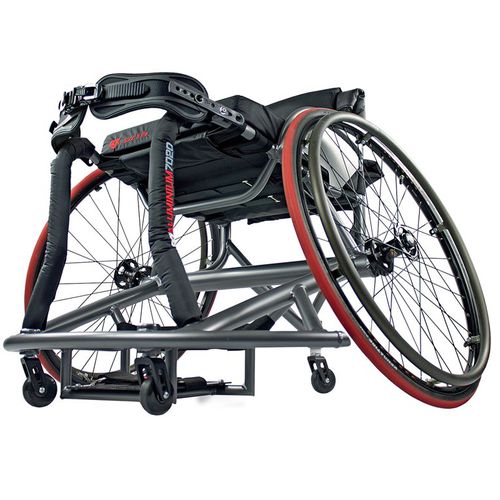 Silla de ruedas activa - Elite - Sunrise Medical - de deporte / negra