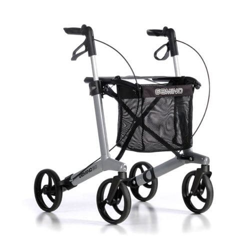 Andador con ruedas con 4 ruedas - Gemino 20 - Sunrise Medical - con asiento / plegable