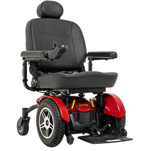 Silla de ruedas eléctrica - Jazzy® Elite HD - Pride - de exterior / de interior / reclinable
