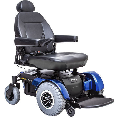 Silla de ruedas eléctrica - Jazzy® 1450 - Pride - de exterior / de interior / reclinable