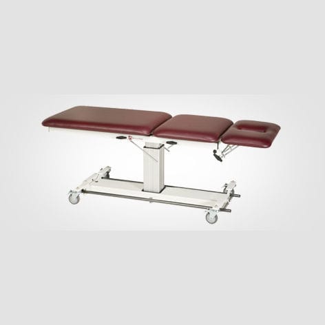 Mesa de reconocimiento manual - AM-BASP series - Armedica - con ruedas / de 3 secciones