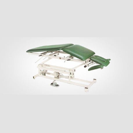 Mesa de reconocimiento rehabilitación - AM-500 - Armedica - eléctrica / de altura variable / de 3 secciones