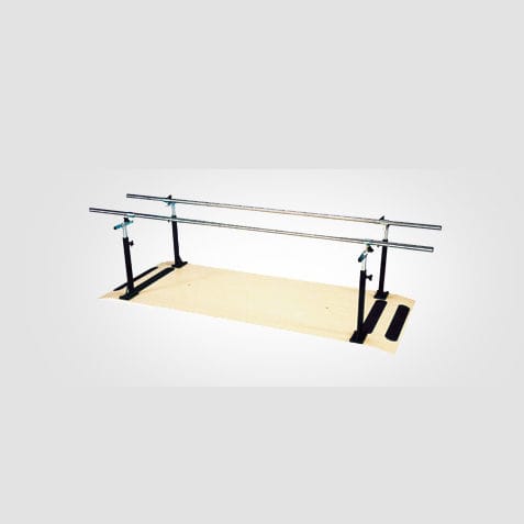 Barras paralelas de rehabilitación de altura regulable - AM-710 - Armedica - de base fija