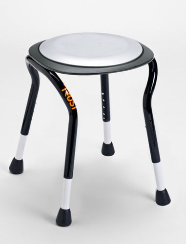 Taburete de ducha rotativo - Let's Frisbee - Trust Care - de altura variable