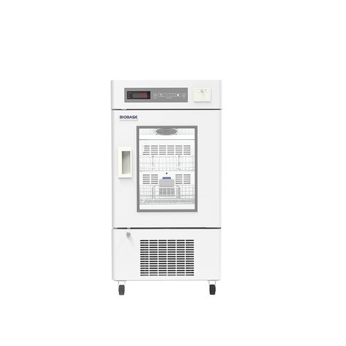 Refrigerador de banco de sangre - BBR-4V series - Biobase - armario / con ruedas / con 1 puerta