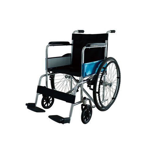 Silla de ruedas manual - SYIV100-MFT809 - Biobase - de exterior / plegable / marco de acero