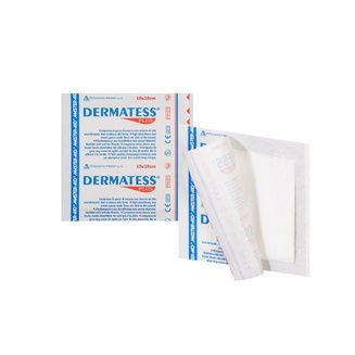 Compresa de gasa de viscosa - DERMATESS® PLUS - Trusetal Verbandstoffwerk - de poliéster / estériles / transpirable