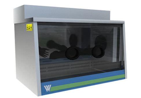 Caja de guantes de laboratorio - ACM-9852N - Acmas Technologies - de mesa / en atmósfera controlada