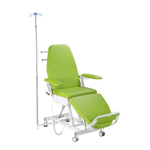Sillón para tratamiento eléctrico - DIA-COMFY series - Magnatek Enterprises - de 3 secciones / con reposapiés / para quimioterapia