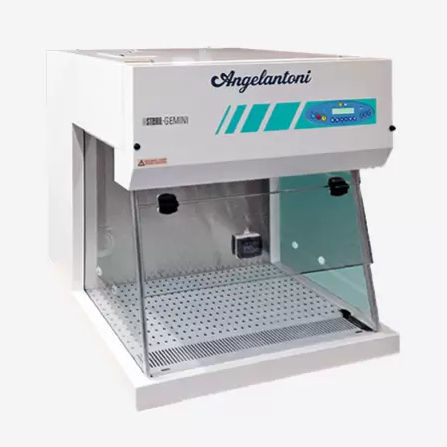 Campana de aspiración química - Gemini - Angelantoni Life Science - de laboratorio / compacta / de flujo laminar vertical