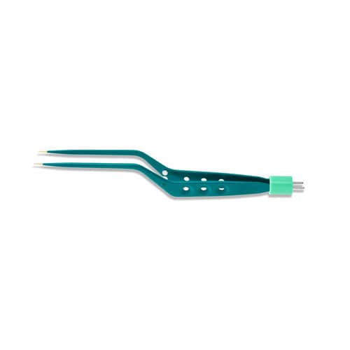 Pinza antiadherente - 19-202 series - Kirwan Surgical Products - fenestrada / desechable / bipolar