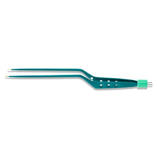 Pinza antiadherente - 19-204 series - Kirwan Surgical Products - fenestrada / desechable / bipolar