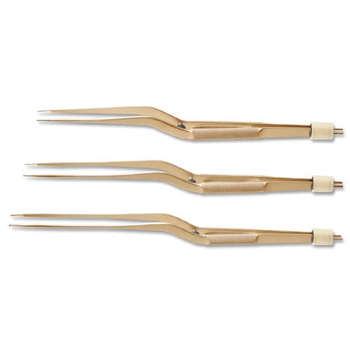 Pinza antiadherente - 12-51 series - Kirwan Surgical Products - bipolar / electroquirúrgica / de bayoneta