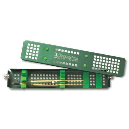 Cassette de esterilización para instrumental - 10-9093 - Kirwan Surgical Products - perforado