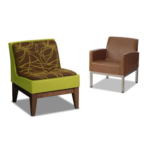 Silla para sala de espera - Forté™ - Norix - con reposabrazos / ergonómica