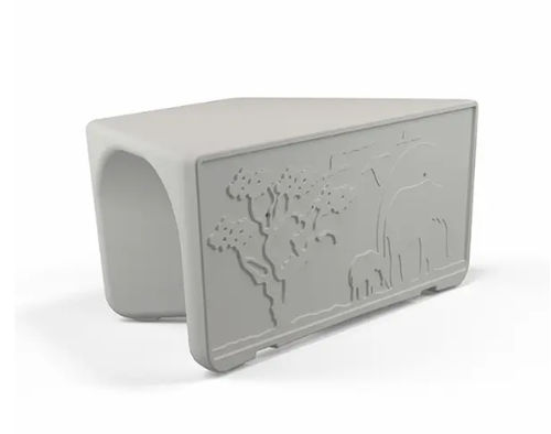 Mesa para sala de espera - Elle - Norix - rectangular / pediátrica