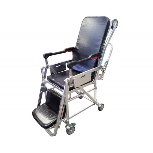 Carro camilla manual - E - Mobimedical - de transferencia / para ambulancias / 4 secciones