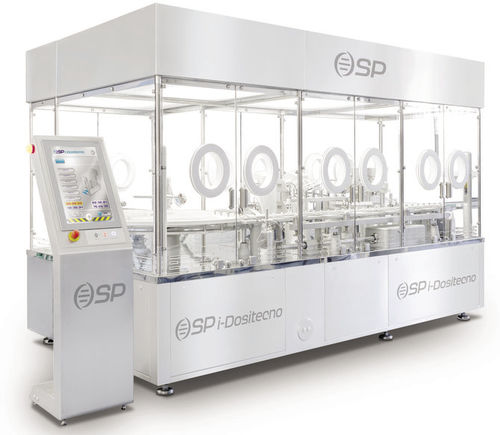 Máquina de llenado servoaccionada - SP i-Dositecno Versa-Line - ATS Scientific Products - lineal / de pie / para la industria farmacéutica